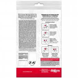 Lámina comestrible rectángular modelo frozen