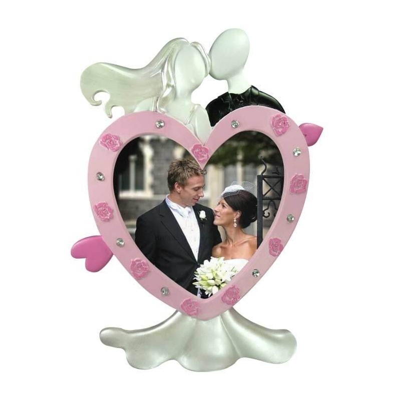 Marco de fotos para dar a los novios en el día de la boda