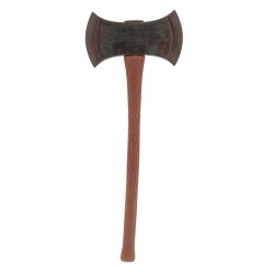 Hacha leñador doble filo