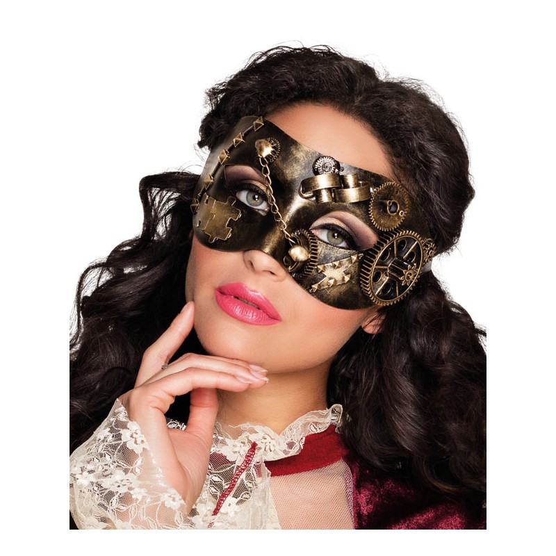 Antifaz steampunk