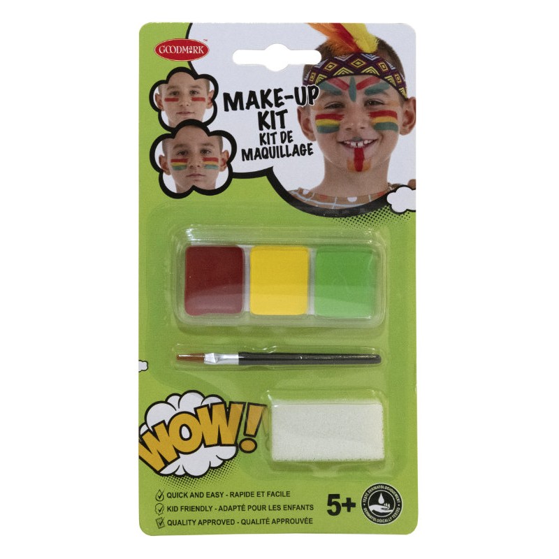 Set maquillaje indio