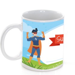 Taza para el día del padre personalizada con nombre