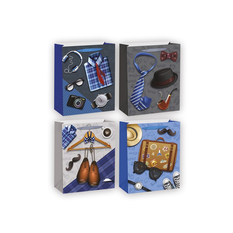 Bolsa mediana detalles hombres surtidas