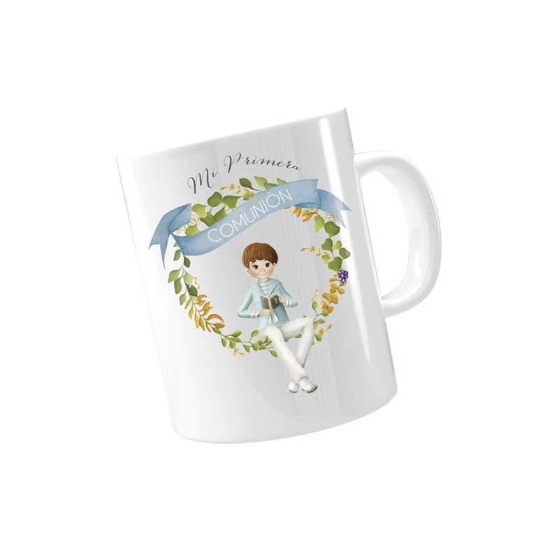 Taza comunión niño orla