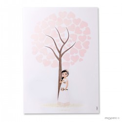 Lámina para firmas niña comunión