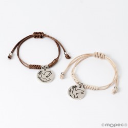 Pulsera comunión en dos colores surtidos