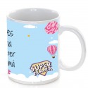 Taza personalizada super mamá