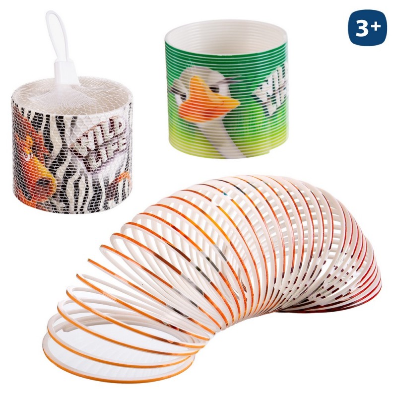 Muelle con diseños de animales de la selva