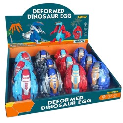 Huevo dinosaurio robot autodesplegable