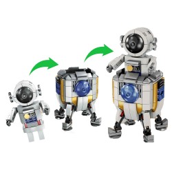 Huevo sorpresa de construcción espacial