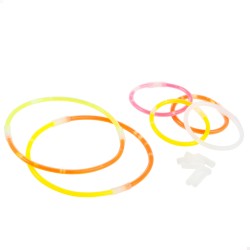 Pack 30 pulseras luminosas 20 cm