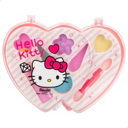 Maquillaje en caja hello kitty