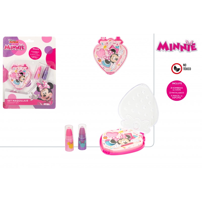Set maquillaje minnie fresa