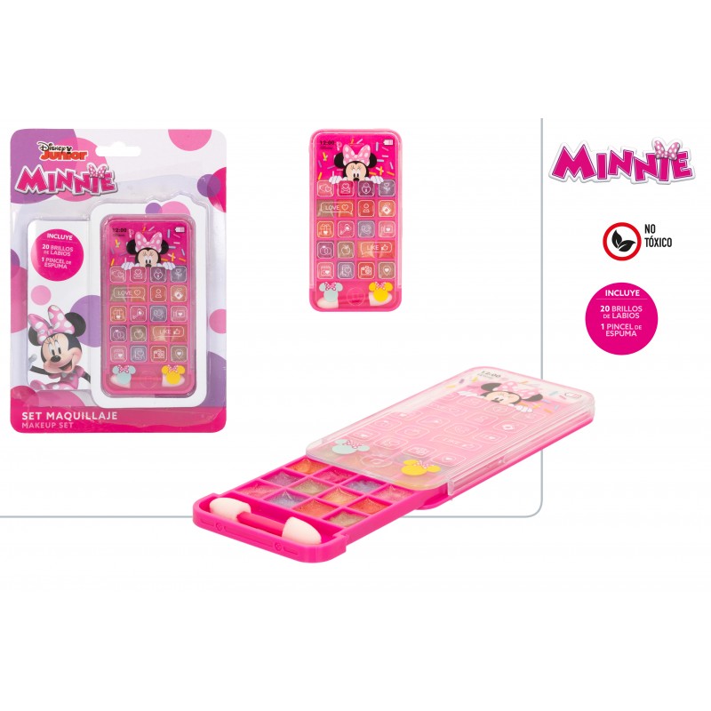 Brillos labiales en caja con forma de teléfono