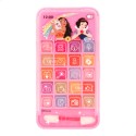 Brillos labiales princesas disney en caja con forma de teléfono móvil