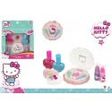 Set maquillaje hello kitty con pintauñas