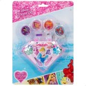 Set de maquillaje princesas disney con brillos de labios