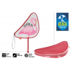 Bolsito playa y piscina flamenco tropical