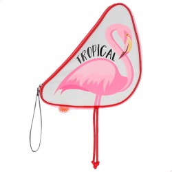 Bolsito playa y piscina flamenco tropical