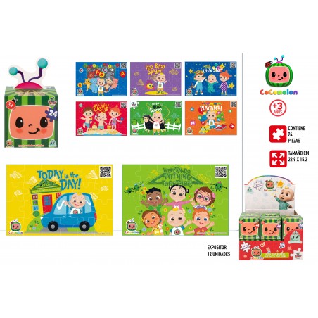 Puzzle surtidos cocomelon 24 piezas