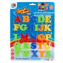 Letras y números magnéticos surtidos