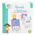 Juego educativo para arpender horas y letras