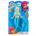 Muñeca sirenita surtida en colores con peine