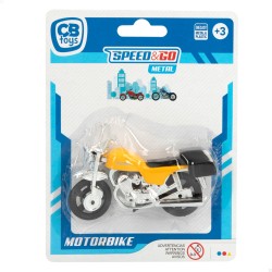 Moto réplica custom chooper escala 1:24