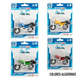 Moto réplica custom chooper escala 1:24