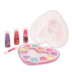 Set maquillaje princesas disney corazon con espejo