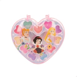 Set maquillaje princesas disney corazon con espejo