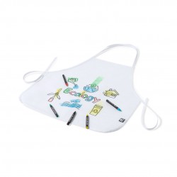 Delantal para colorear ecológico