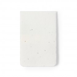 Bloc notas con papel plantable de semillas amenti