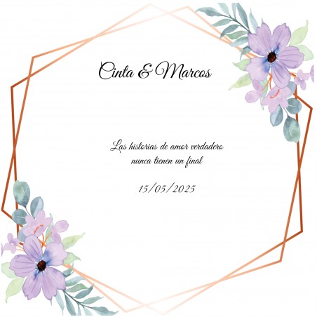 Plantilla floral sublimación taza