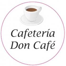 Pegatinas de café tamaño mini