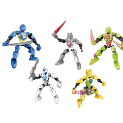 Robot de juguete de guerra articulado