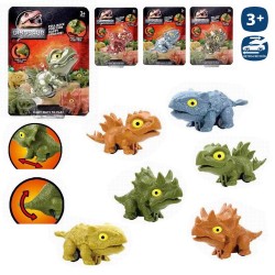 Dinosaurio con ruedas retrofricción