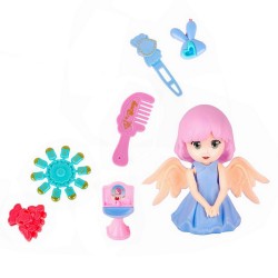Muñeca angelita con accesorios para jugar