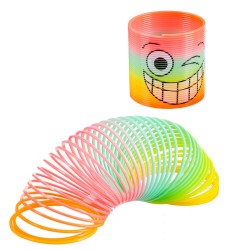 Muelle de colores con carita