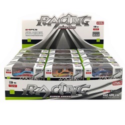 Coche de juguete de carreras de metal