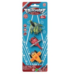 Aviones de juguetes en blíster para niños