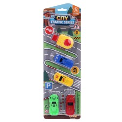 Coche de juguete con lanzador