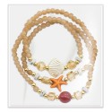 Pulsera con abalorios marineros