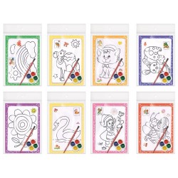 Set de 10 paks de acuarelas