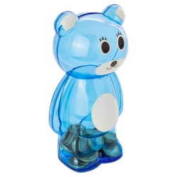 Hucha osito transparente