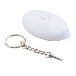 Llavero antipánico con linterna