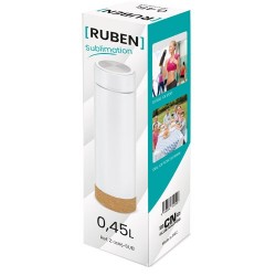 Termo acero doble capa corcho ruben