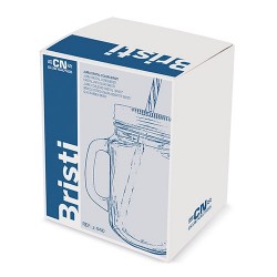 Jarra cristal colors bristi