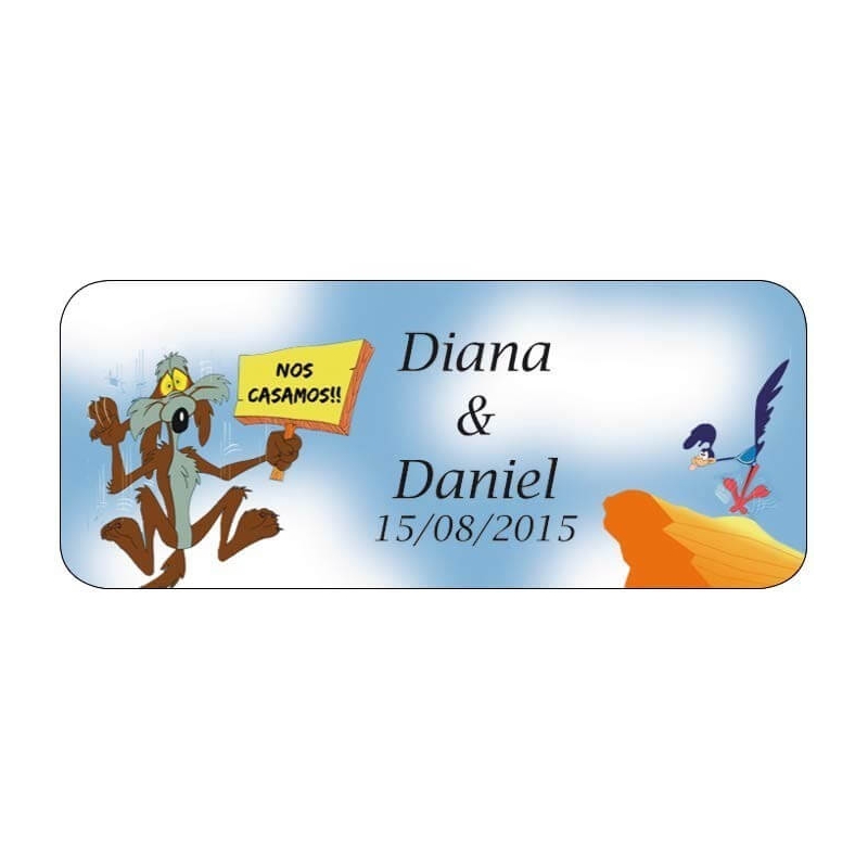 Pegatinas de dibujos correcaminos