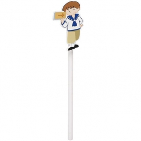 Lápices decorados para niños